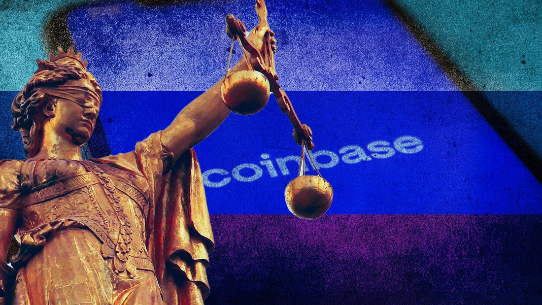  “Coinbase” blokuoja daugiau nei 25 000 rusiškų piniginių