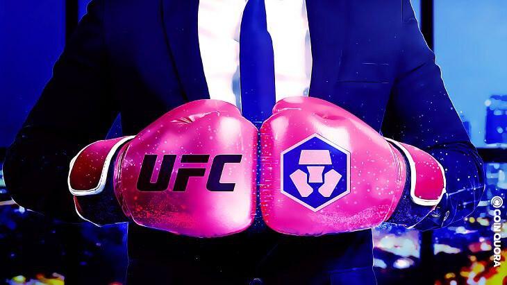  UFC mokės kovotojams premijas kriptovaliutomis