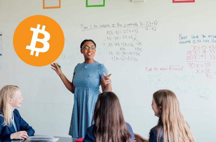  Salvadoras moko moksleivius apie bitcoin ir spartina jų priėmimą šalyje