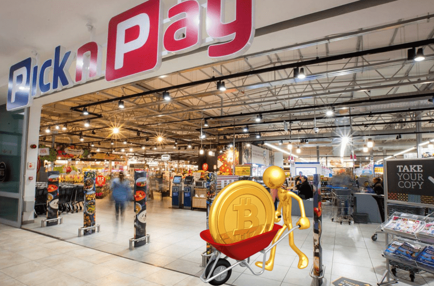  Pietų Afrikos mažmeninės prekybos milžinė Pick-n-Pay priima Bitcoin
