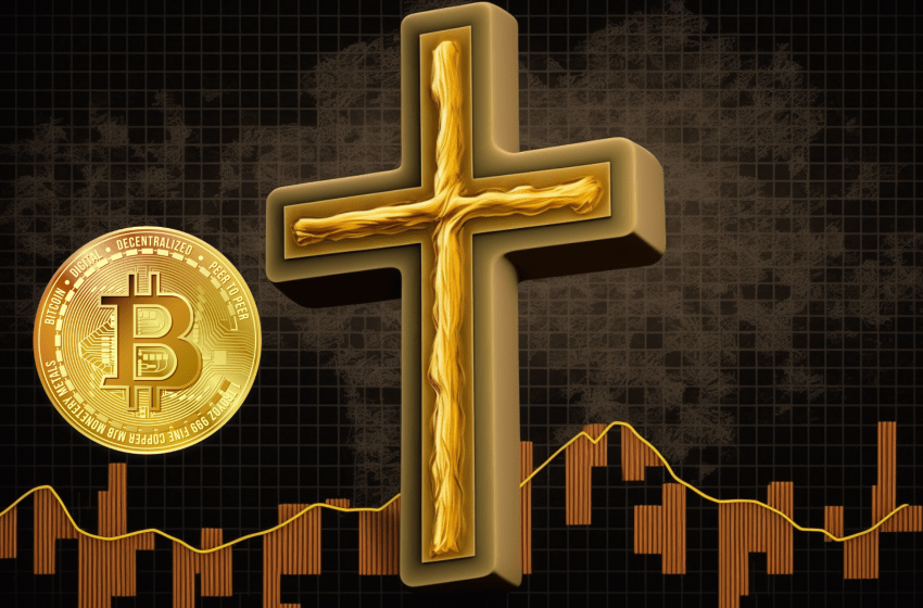  Bitcoin sulaukė savo pirmojo savaitinio Auksinio kryžiaus